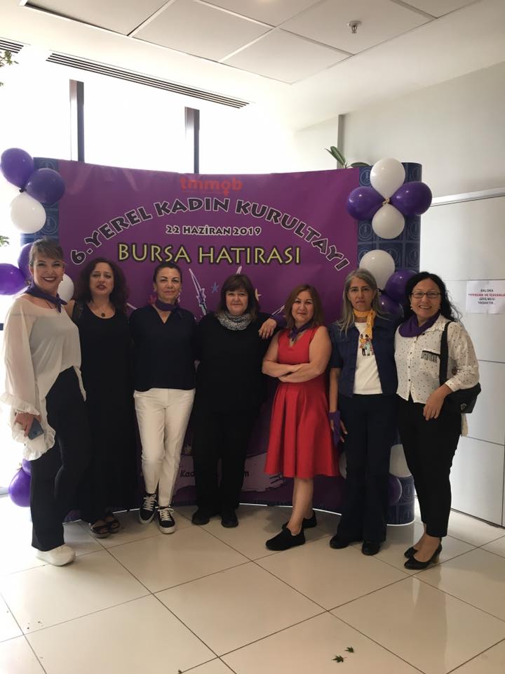TMMOB KADIN ÇALIŞMA GRUBU BURSA YEREL KURULTAYI`NA KATILDIK