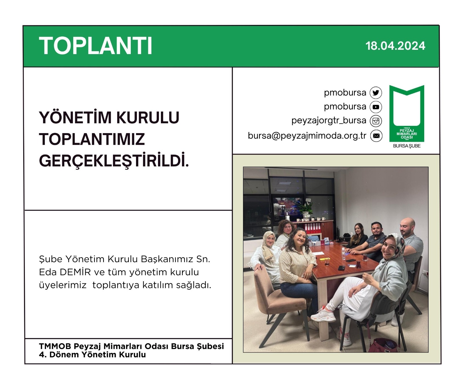TOPLANTI| YÖNETİM KURULU TOPLANTIMIZ GERÇEKLEŞTİRİLDİ.