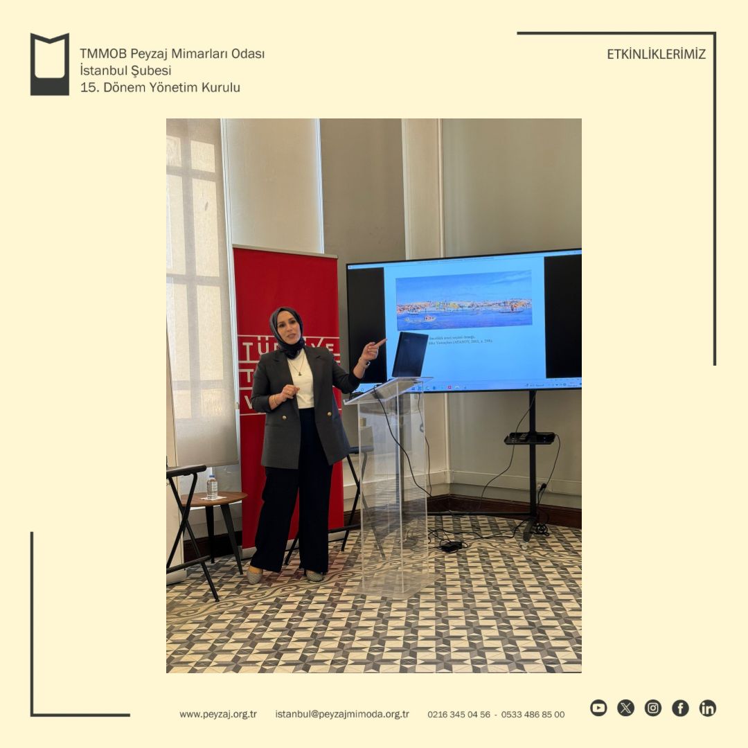 YILDIZ KORUSU HAS AĞILLAR KISMININ PEYZAJ RESTORASYONU AÇISINDAN İRDELENMESİ SÖYLEŞİMİZİ GERÇEKLEŞTİRDİK 