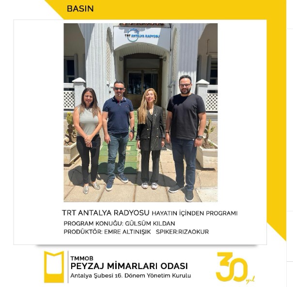 TRT ANTALYA RADYOSU HAYATIN İÇİNDEN PROGRAMINA KATILIM SAĞLANDI