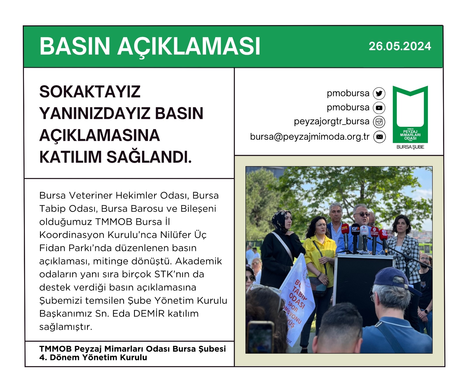 BASIN AÇIKLAMASI | SOKAKTAYIZ YANINIZDAYIZ BASIN AÇIKLAMASINA KATILIM SAĞLANDI.