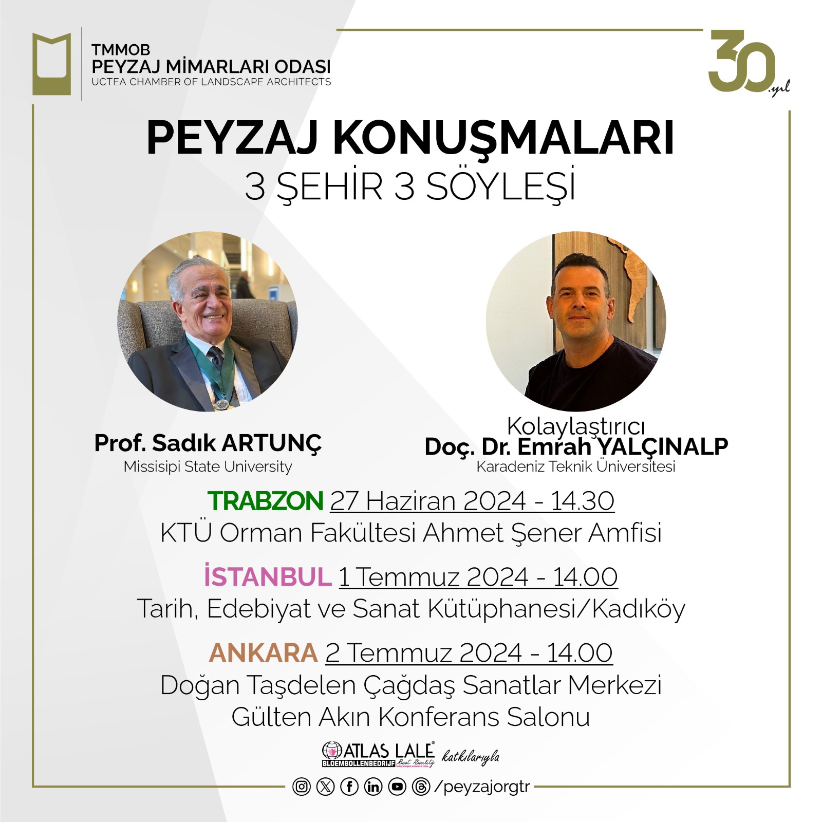PEYZAJ KONUŞMALARI | 3 ŞEHİR 3 SÖYLEŞİ