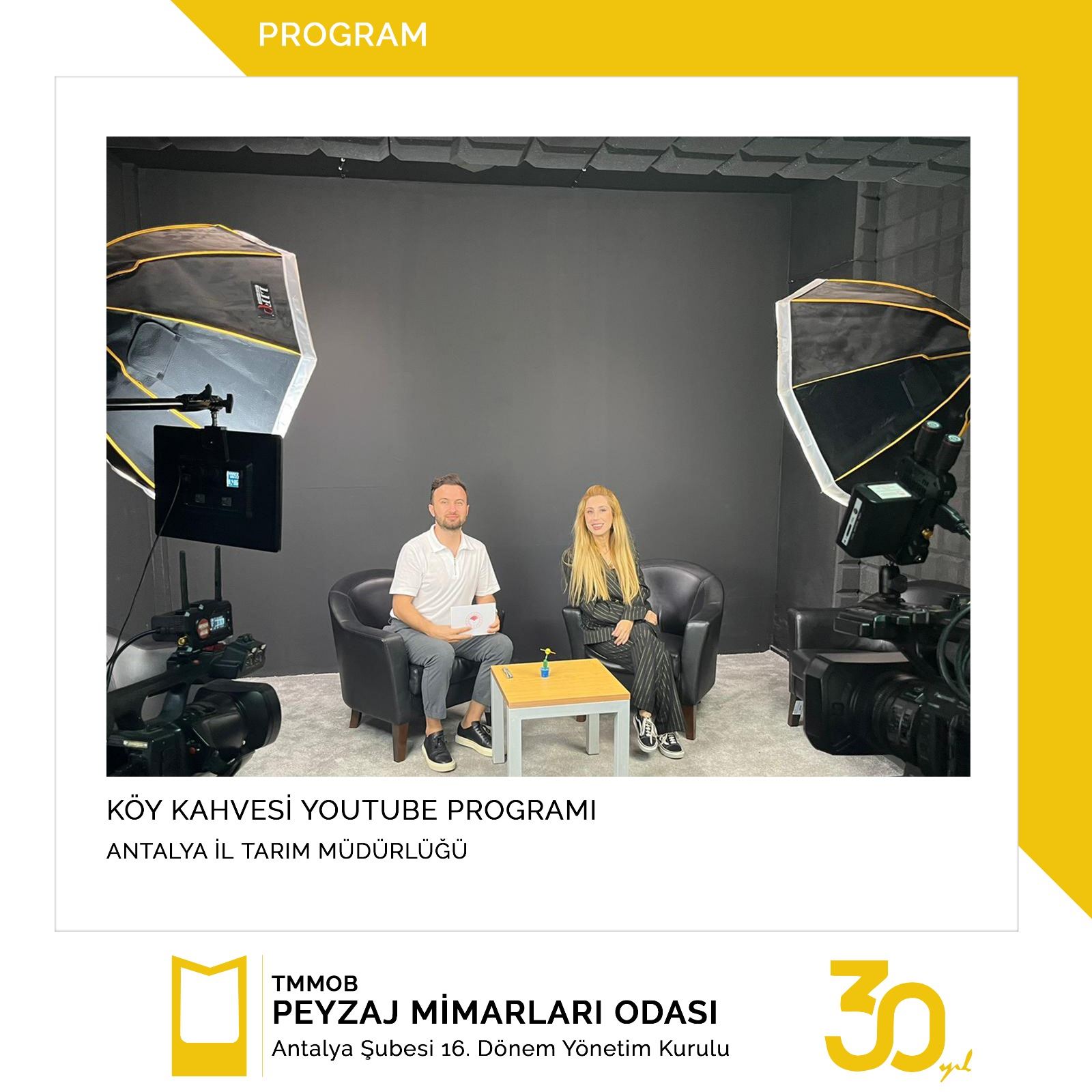 ANTALYA TARIM İL MÜDÜRLÜĞÜ KÖY KAHVESİ YOUTUBE PROGRAMI