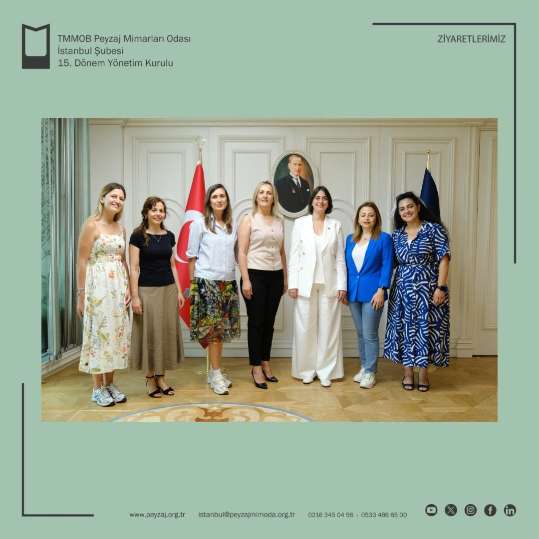 T.C. ÜSKÜDAR BELEDİYE BAŞKANI SN. SİNEM DEDETAŞ ZİYARETİMİZİ GERÇEKLEŞTİRDİK. 