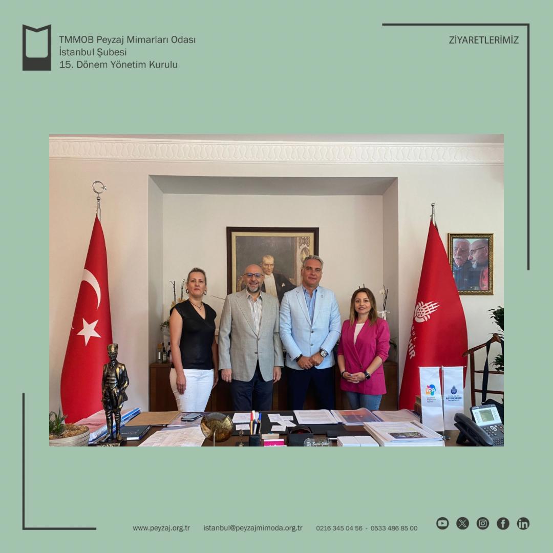 İSTANBUL PLANLAMA AJANSI BAŞKANI SN. DR. BUĞRA GÖKÇE ZİYARETİMİZİ GERÇEKLEŞTİRDİK