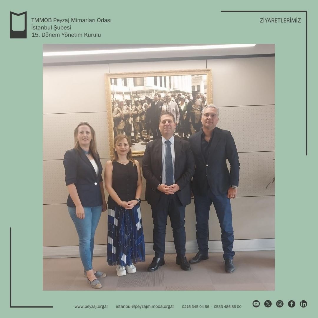 T.C. İSTANBUL BÜYÜKŞEHİR BELEDİYESİ GENEL SEKRETER YARDIMCISI SN. ARİF GÜRKAN ALPAY ZİYARET EDİLDİ.