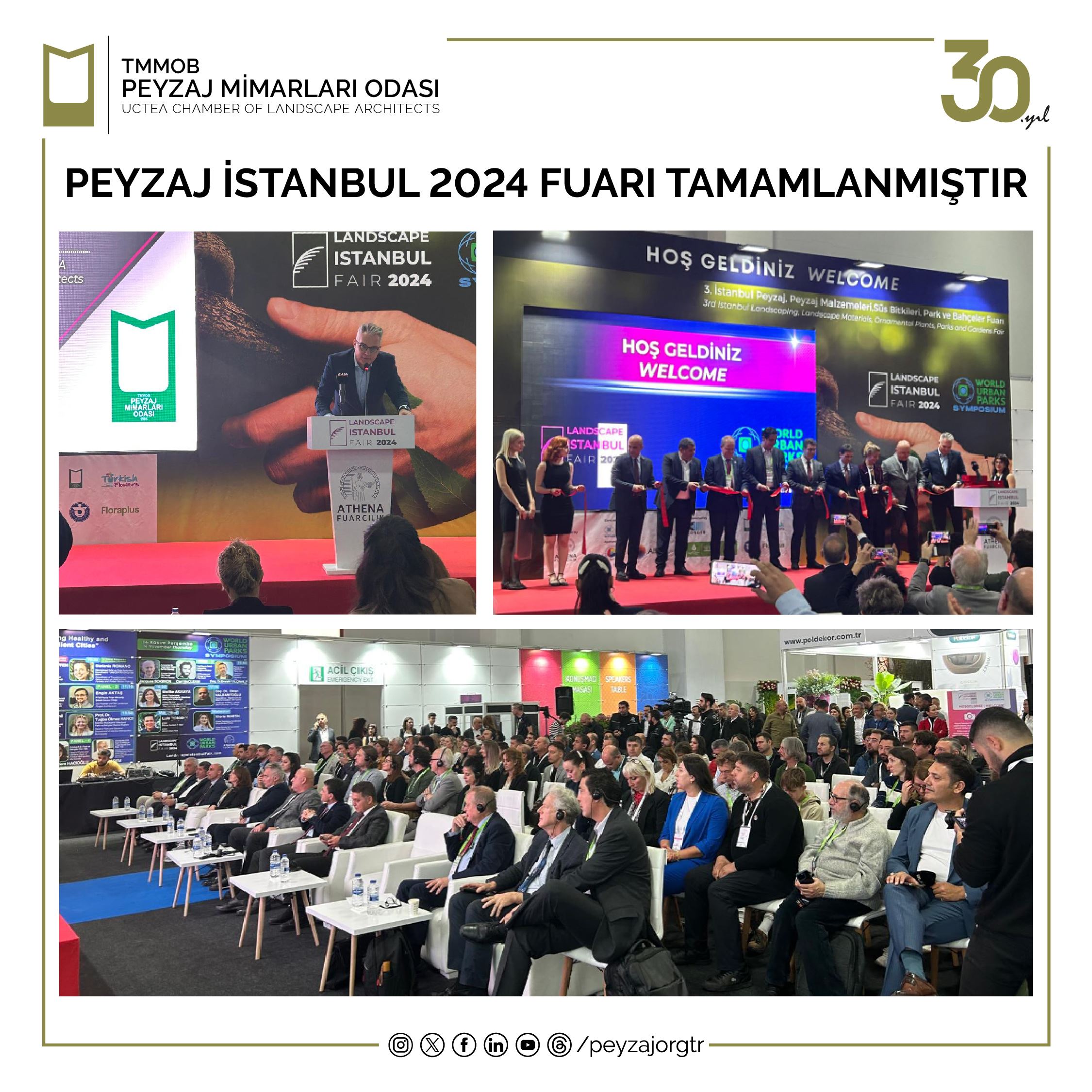 PEYZAJ İSTANBUL 2024 FUARI TAMAMLANMIŞTIR