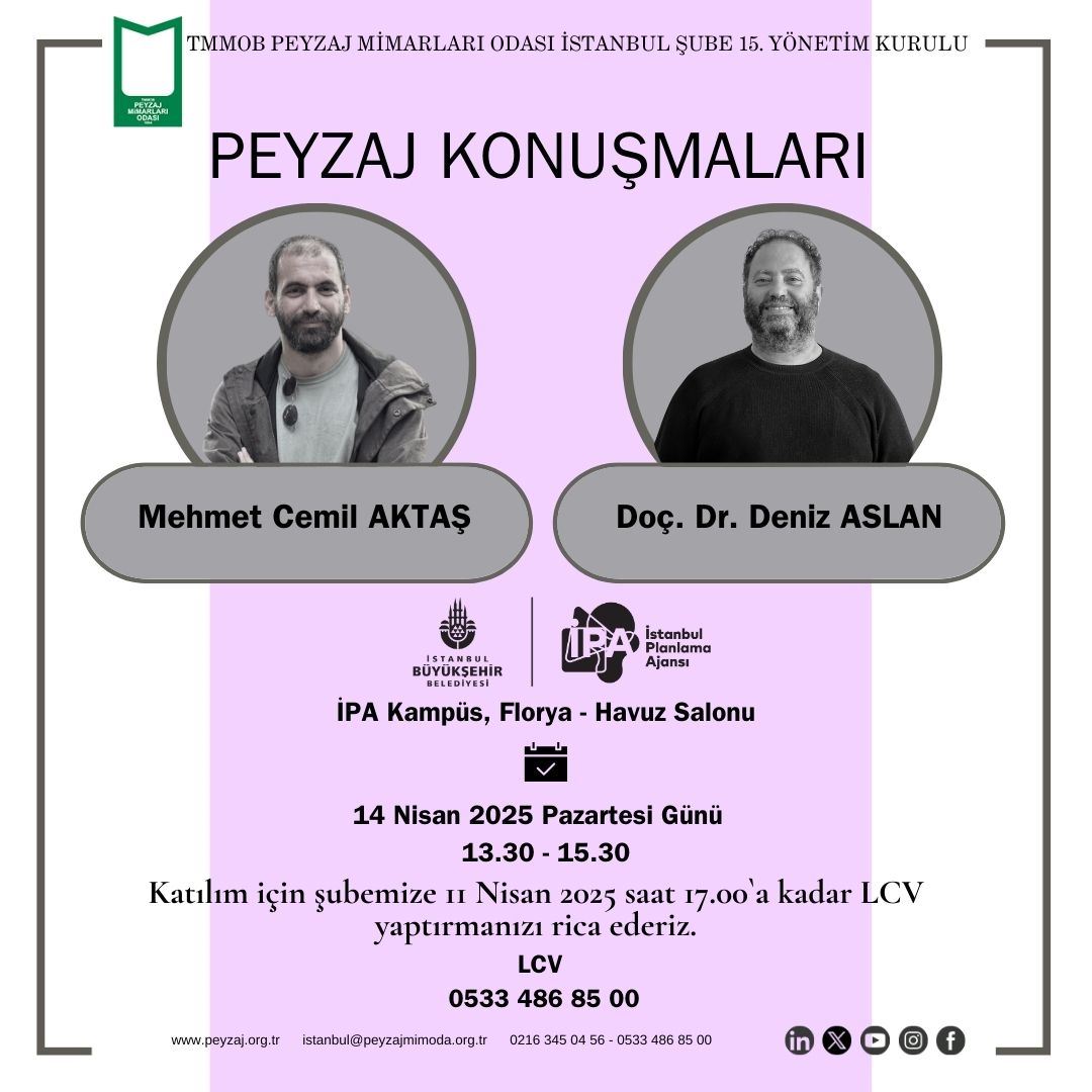 PEYZAJ KONUŞMALARI...