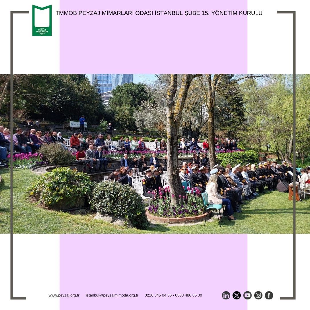 NEZAHAT GÖKYİĞİT BOTANİK BAHÇESİ`NİN ETKİNLİK DAVETİNE KATILIM SAĞLADIK