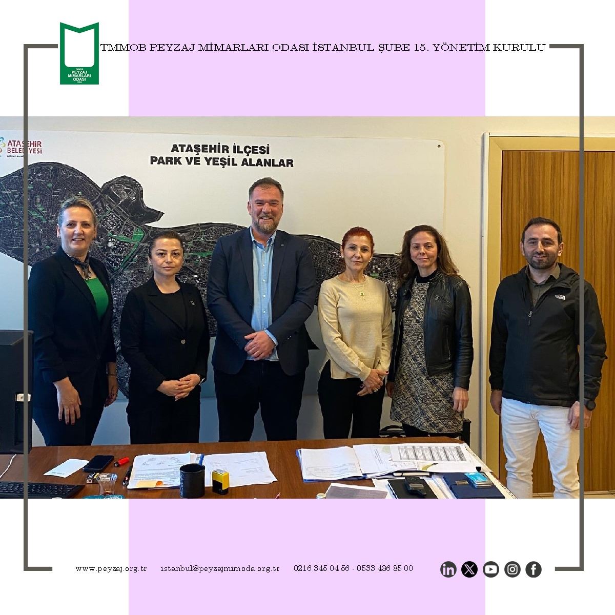 T.C. ATAŞEHİR BELEDİYESİ YAPI RUHSAT AŞAMASINDA PEYZAJ PROJESİ TALEP ETMEYE BAŞLAMIŞTIR