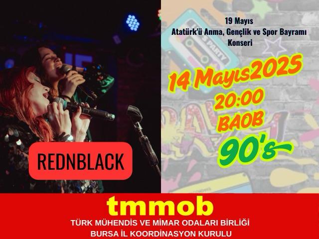 KONSER | 19 MAYIS ATATÜRK'Ü ANMA, GENÇLİK VE SPOR BAYRAMI KONSERİ