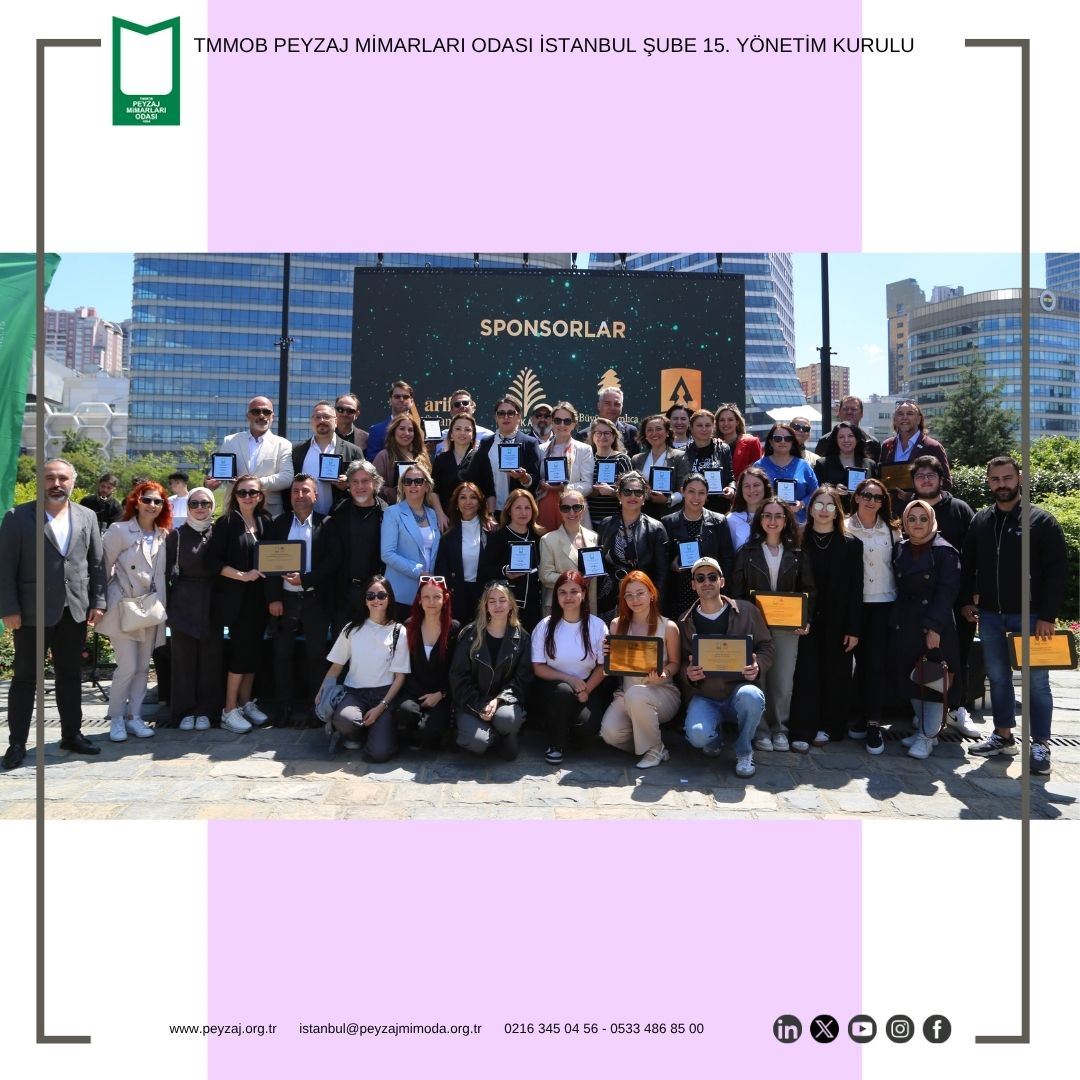 13 MAYIS ULUSAL PEYZAJ MİMARLIĞI GÜNÜ`MÜZÜ KUTLADIK.