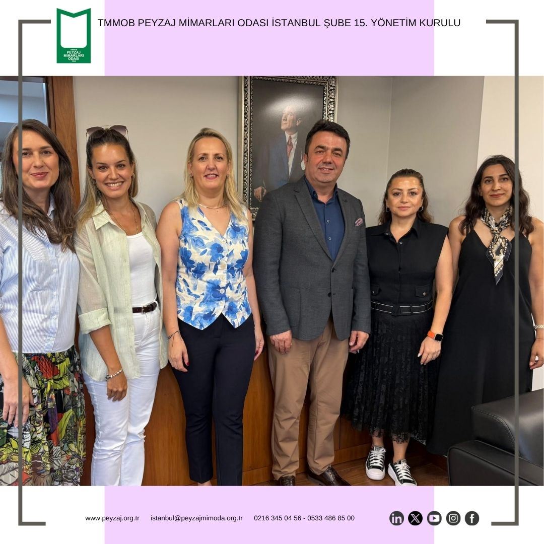 İSTANBUL AĞAÇ VE PEYZAJ A.Ş. GENEL MÜDÜR VEKİLİ SN. AYTEKİN KARAARSLAN ZİYARET EDİLMİŞTİR.