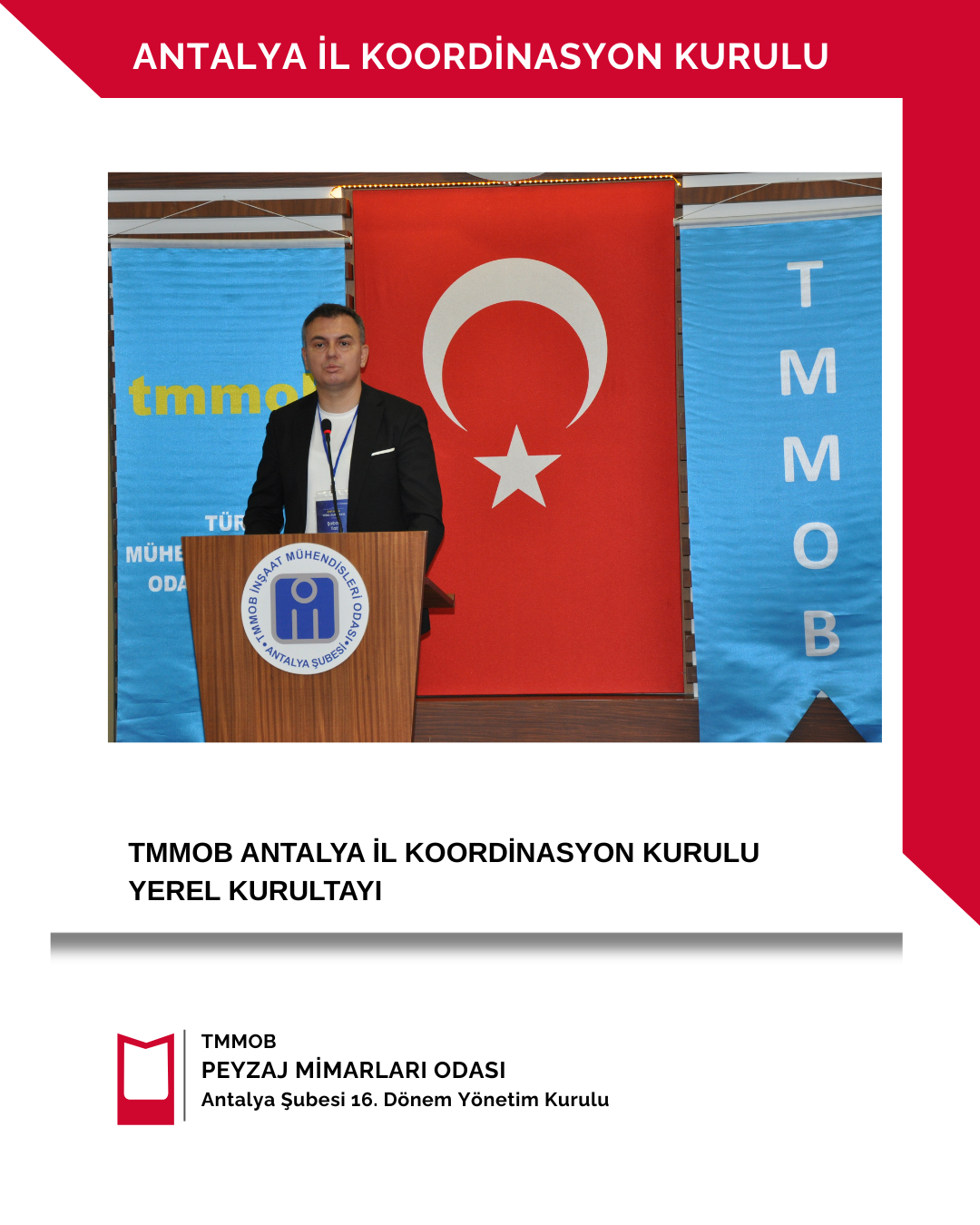 TMMOB ANTALYA İL KOORDİNASYON KURULU YEREL KURULTAYI