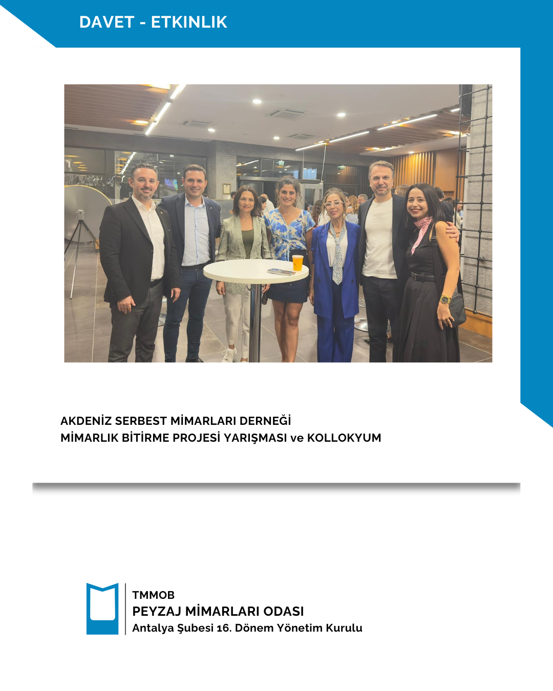 AKDENİZ SERBEST MİMARLARI DERNEĞİ & MİMARLIK BİTİRME PROJE YARIŞMASI ve KOLOKYUMU