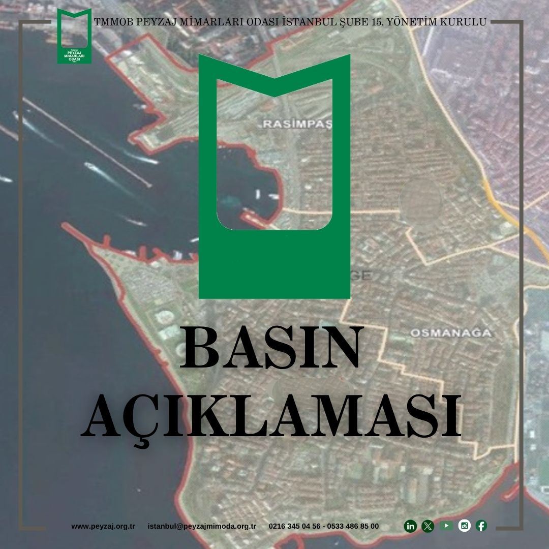 BASIN AÇIKLAMASI | TARİHİ ALANLARIMIZ, SİT ALANLARIMIZ VE KÜLTÜREL MİRASIMIZ HUKUK ÇERÇEVESİNDE KORUNMALIDIR
