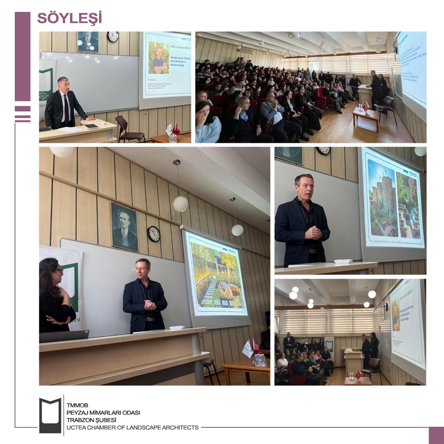 SÖYLEŞİ | ‘Designing the Future: New Methods in Garden Design’ Söyleşi Programı Başarı İle Tamamlanmıştır.