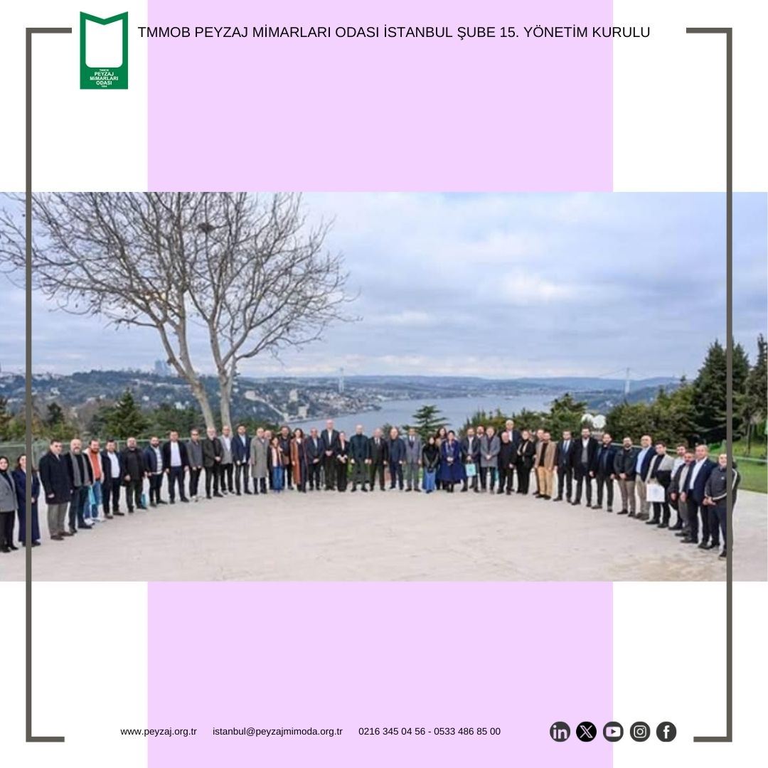 11 NO’LU PEYZAJ VE ÇİÇEKÇİLİK MESLEK KOMİTESİ KURAKÇIL PEYZAJ ÇALIŞMA TOPLANTISI`NA KATILIM SAĞLADIK