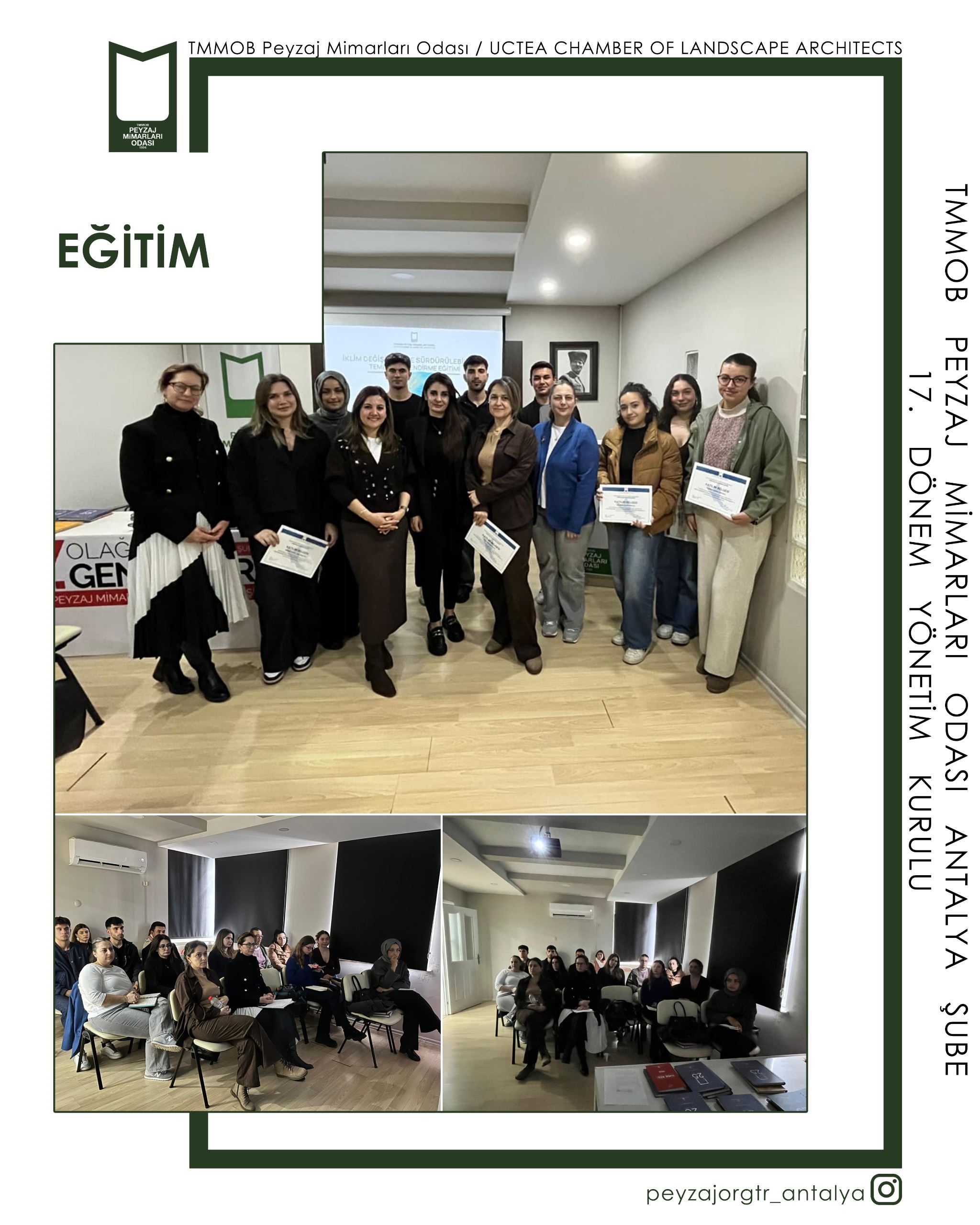 İKLİM DEĞİŞİKLİĞİ VE SÜRDÜRÜLEBİLİRLİK TEMEL BİLGİLENDİRME EĞİTİMİ