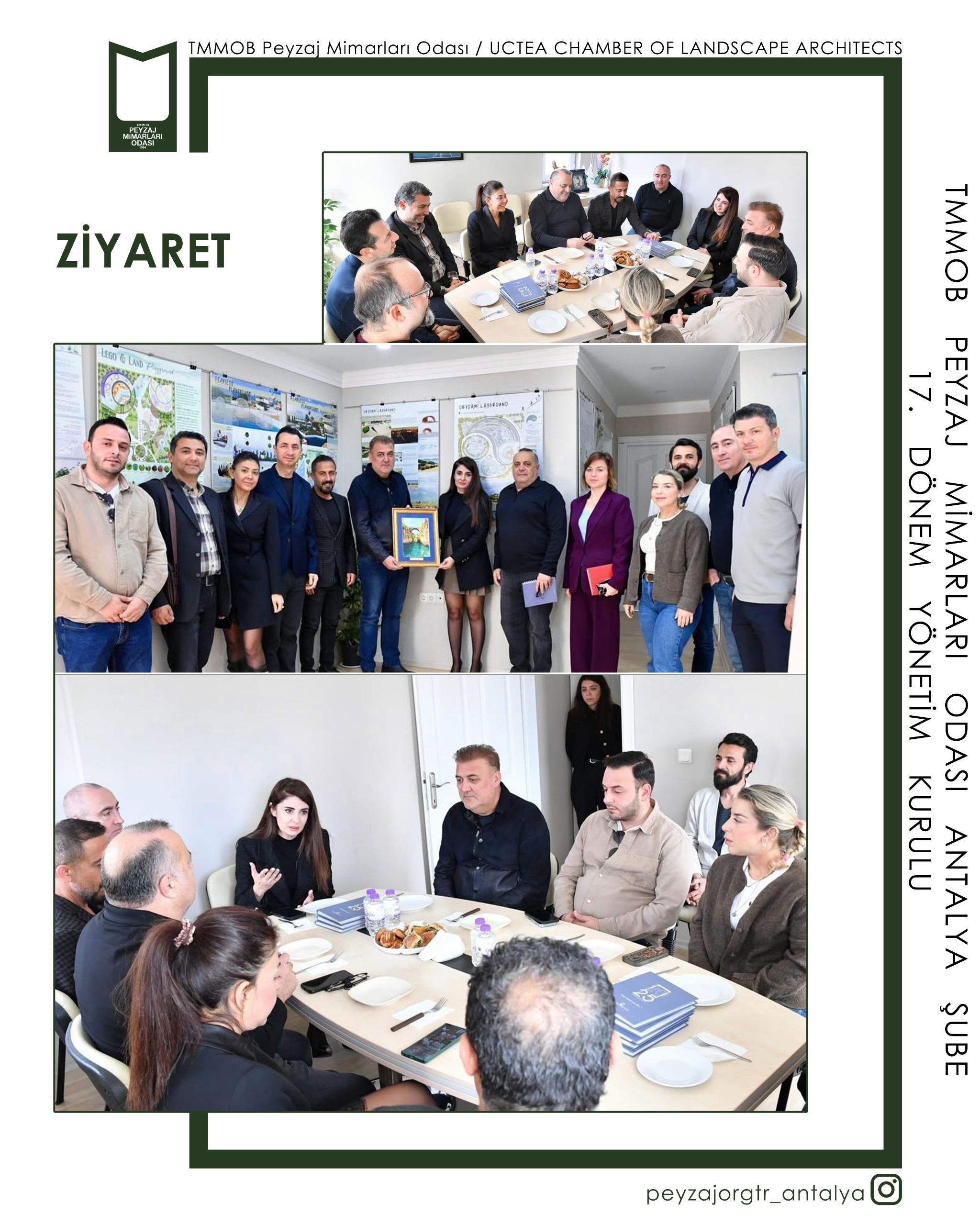 ANTALYA TİCARET VE SANAYİ ODASI 43.MİMARLIK MESLEK KOMİTESİ ZİYARETİ