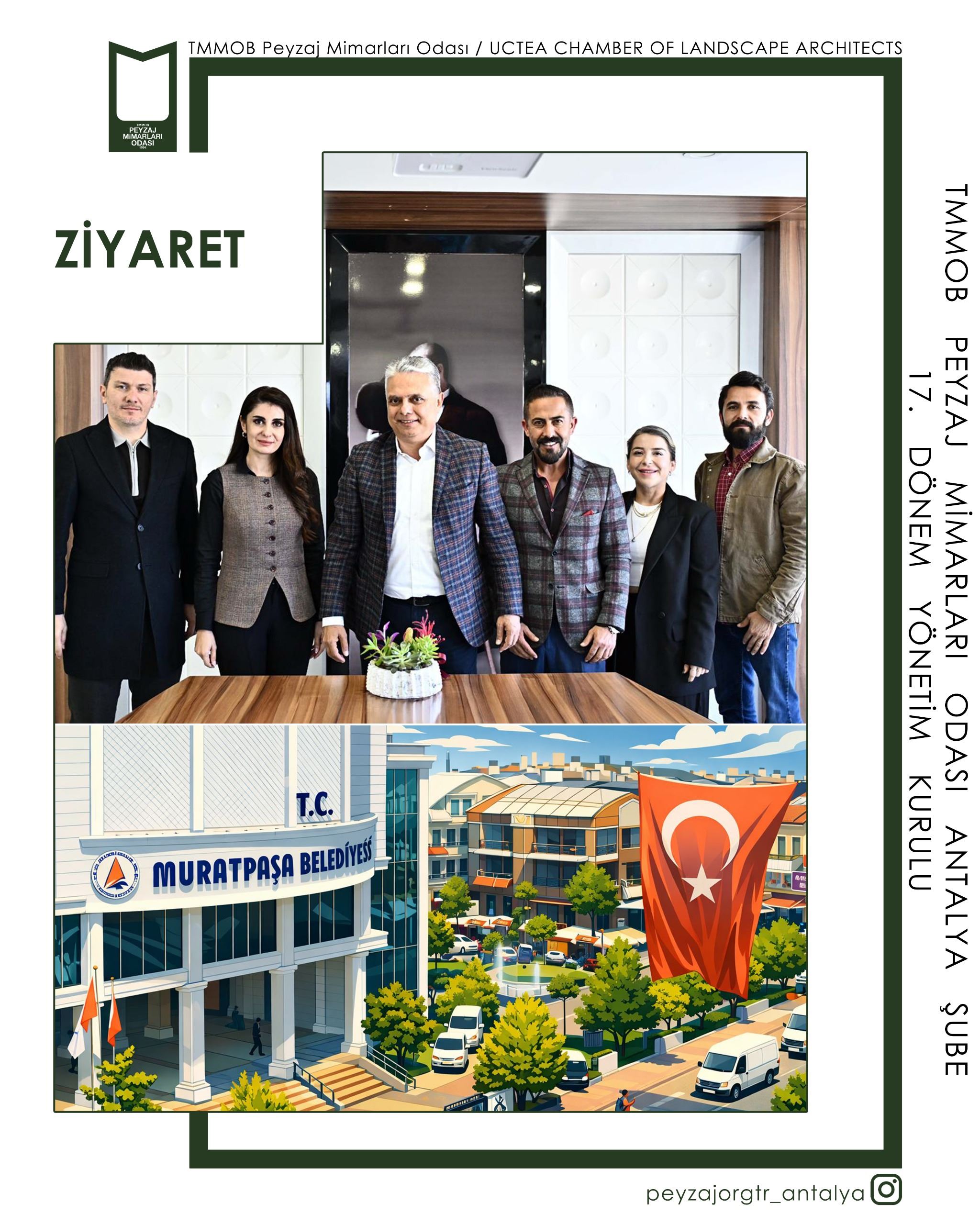 MURATPAŞA BELEDİYE BAŞKANI SN. AV. ÜMİT UYSAL ZİYARETİ