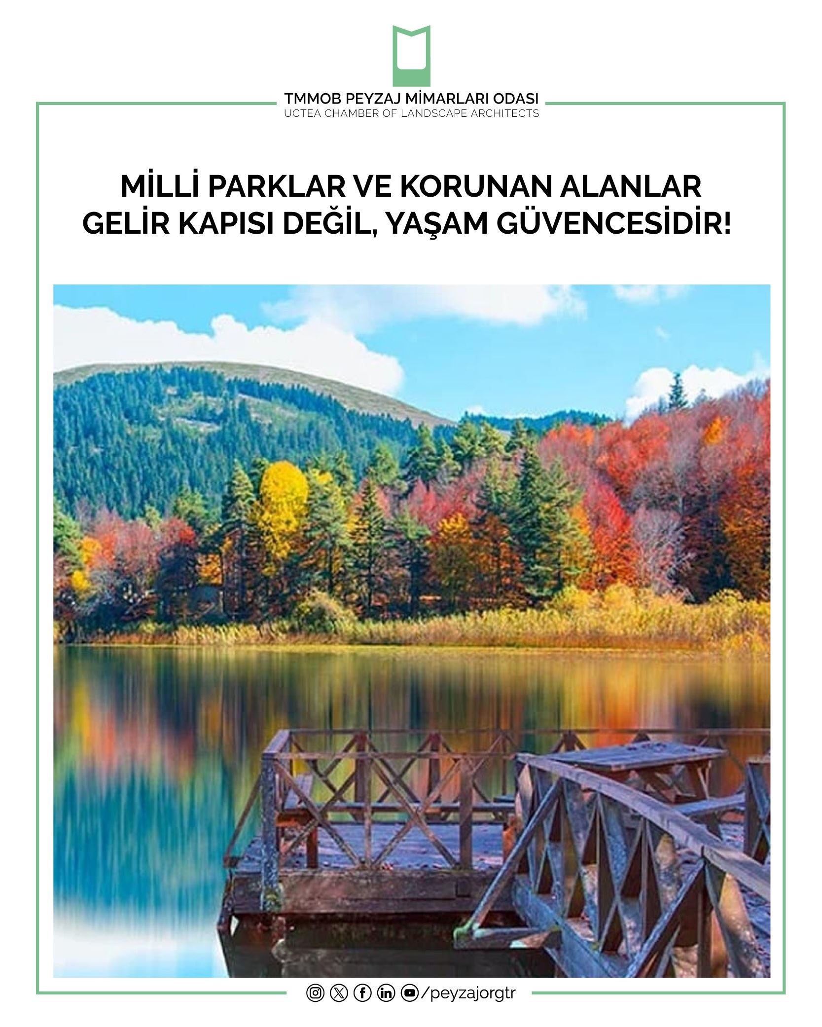 BASIN AÇIKLAMASI | MİLLİ PARKLAR VE KORUNAN ALANLAR GELİR KAPISI DEĞİL, YAŞAM GÜVENCESİDİR! 