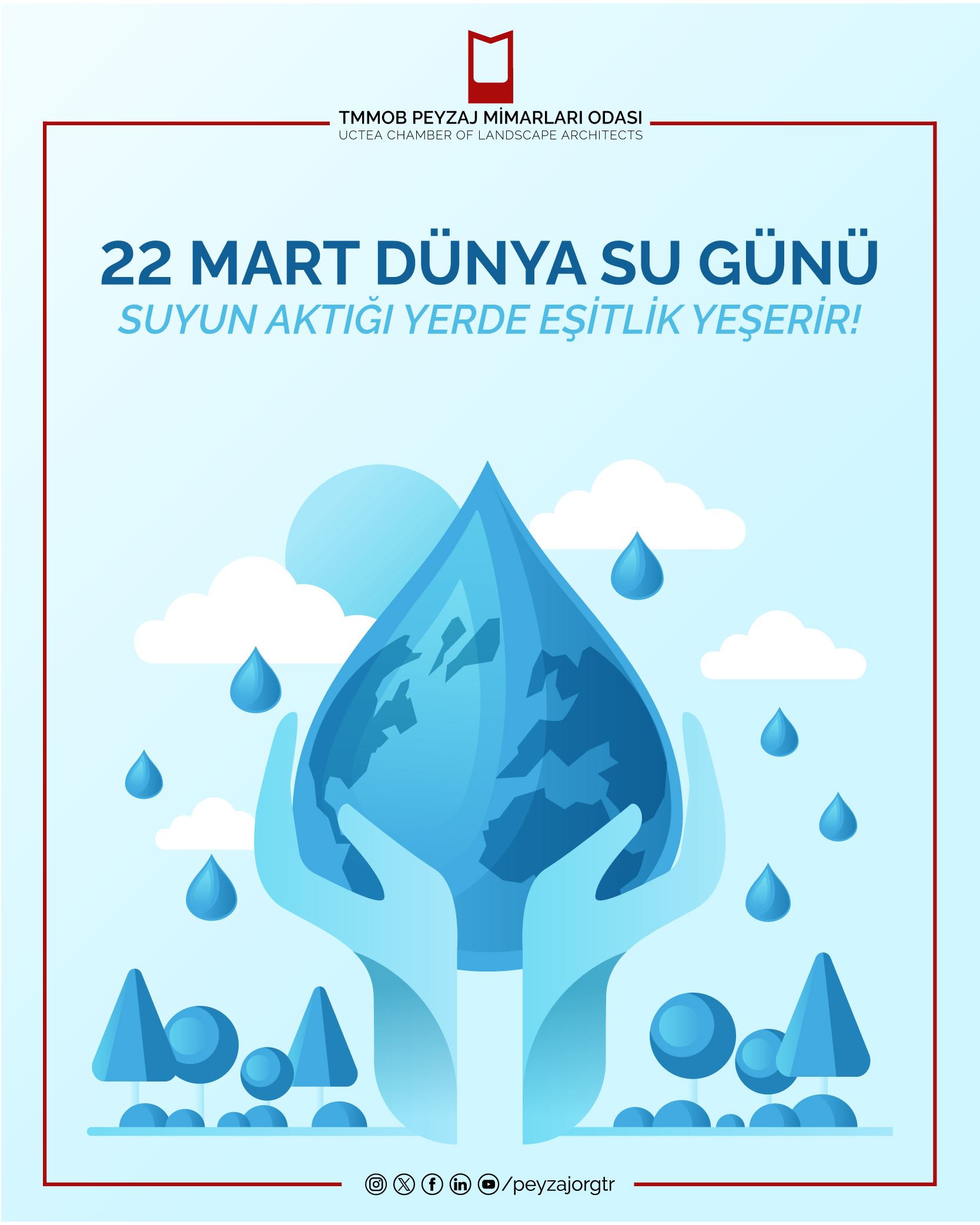 BASIN AÇIKLAMASI | 22 MART DÜNYA SU GÜNÜ: SUYUN AKTIĞI YERDE EŞİTLİK YEŞERİR!