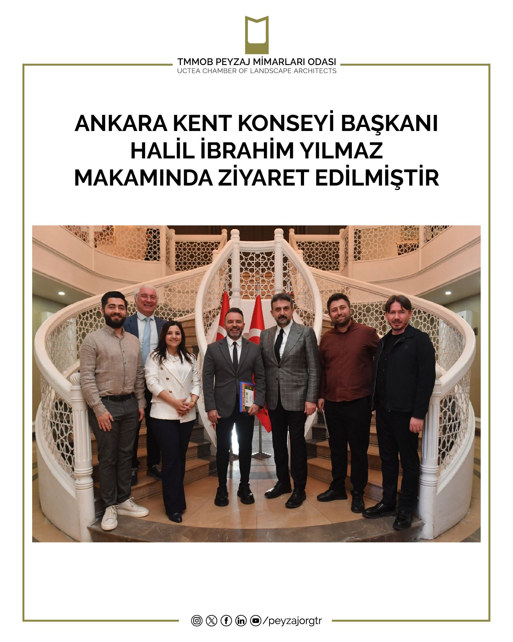 ZİYARET | ANKARA KENT KONSEYİNE ZİYARET GERÇEKLEŞTİRİLDİ