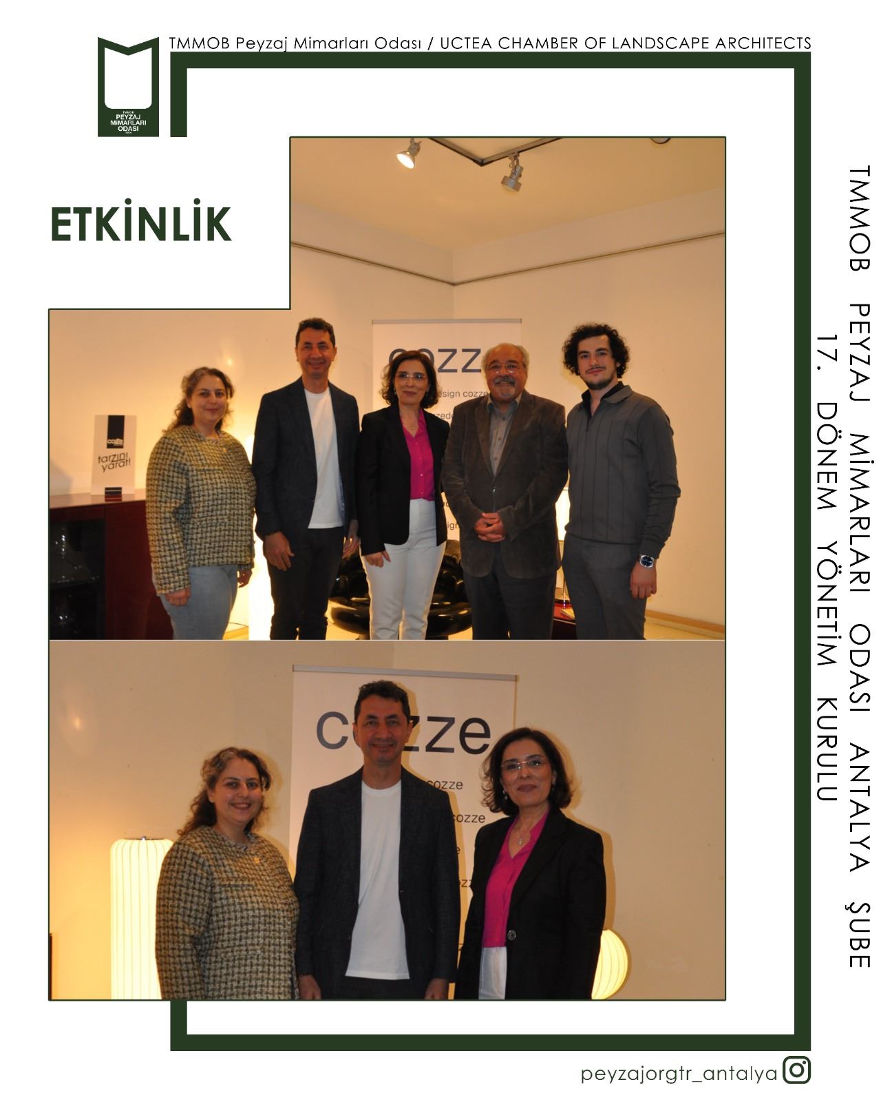 TMMOB MİMARLAR ODASİ ANTALYA ŞUBESİ KONYAALTI KIYI TASARIMI SÖYLEŞİ ETKİNLİĞİ