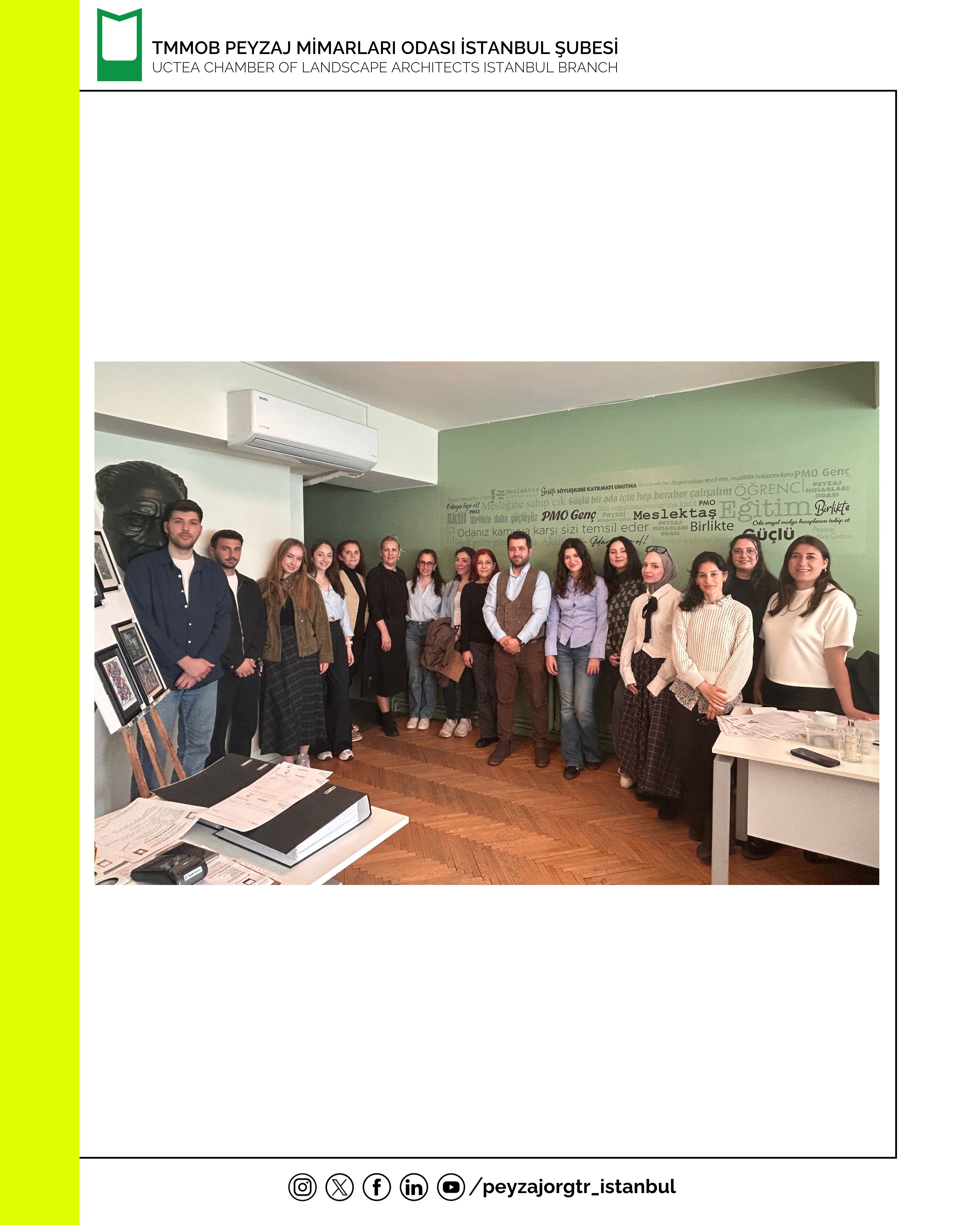 İKLİM DEĞİŞİKLİĞİ, İKLİM KANUNU VE AB POLİTİKALARI: GÜNCEL POLİTİKA VE UYGULAMALAR ÜZERİNE TEMEL BİLGİLENDİRME EĞİTİMİMİZİ GERÇEKLEŞTİRDİK.