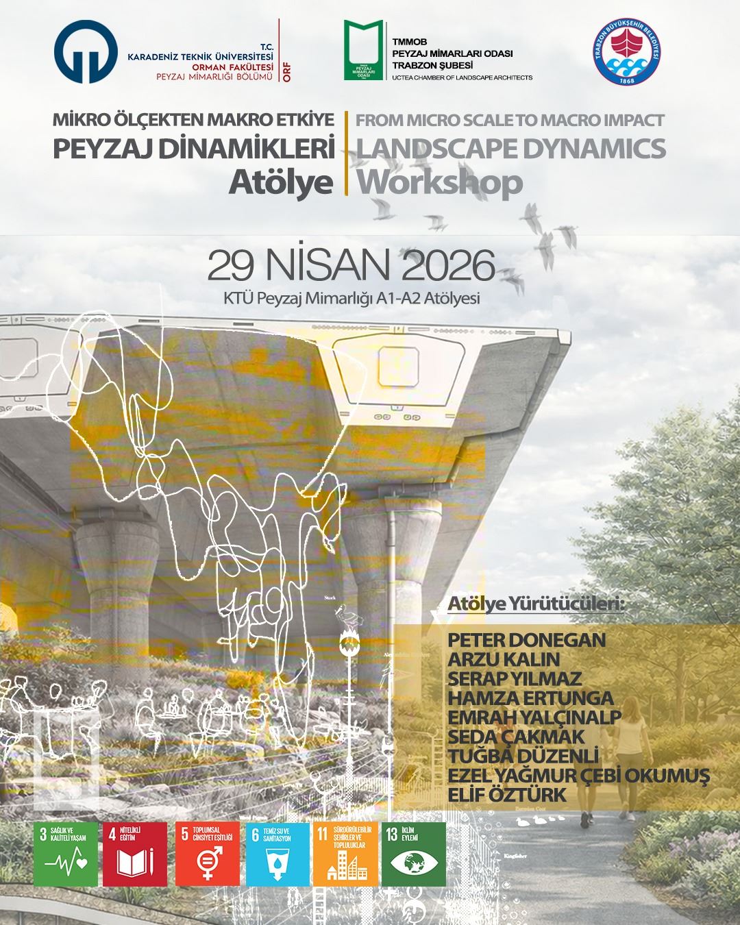 MİKRO ÖLÇEKTEN MAKRO ETKİYE: PEYZAJ DİNAMİKLERİ ATÖLYESİ