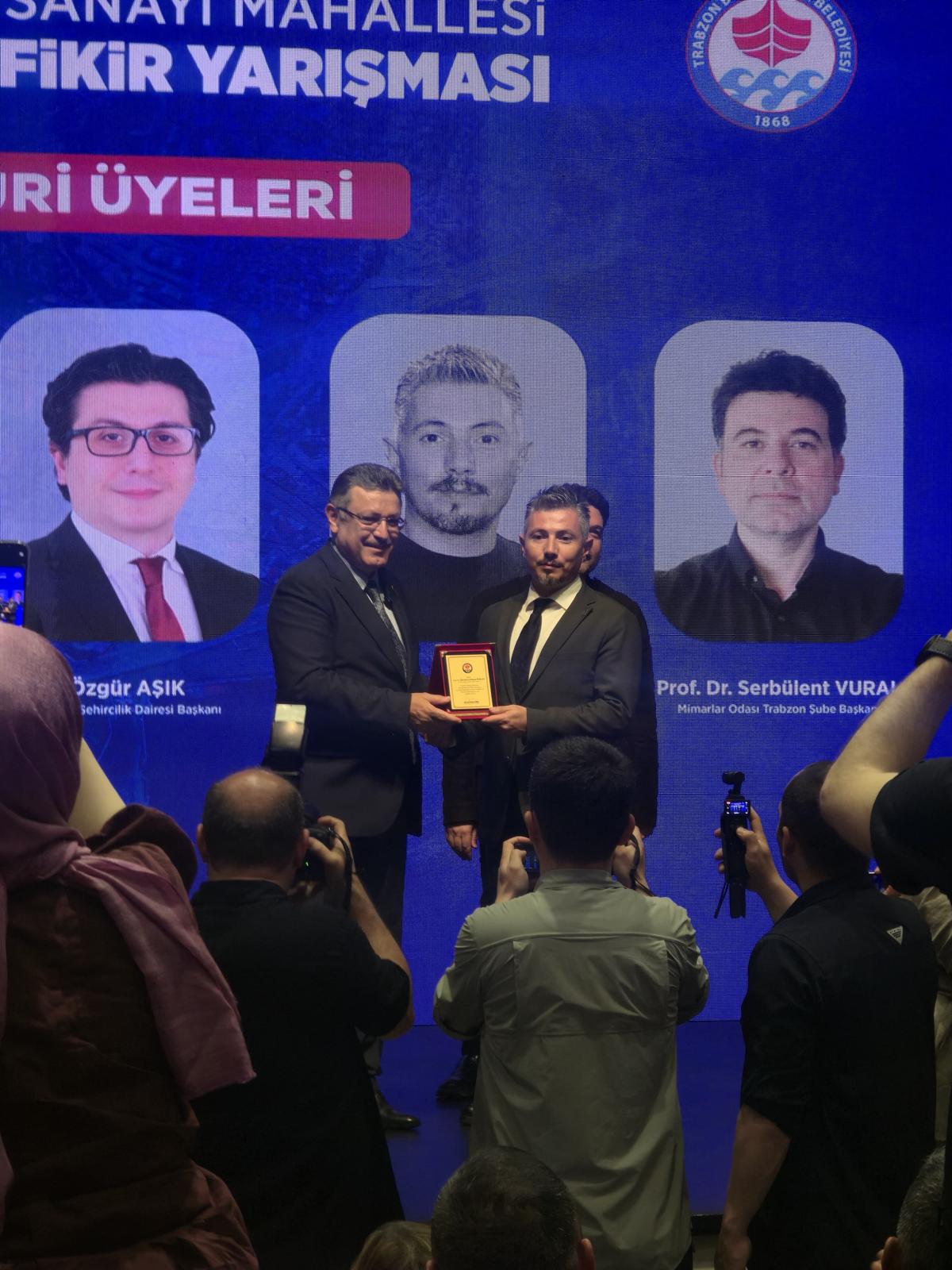 TRABZON SANAYİ MAHALLESİ KENTSEL TASARIM FİKİR YARIŞMASI KOLOKYUMU BAŞARI İLE GERÇEKLEŞTİRİLMİŞTİR.