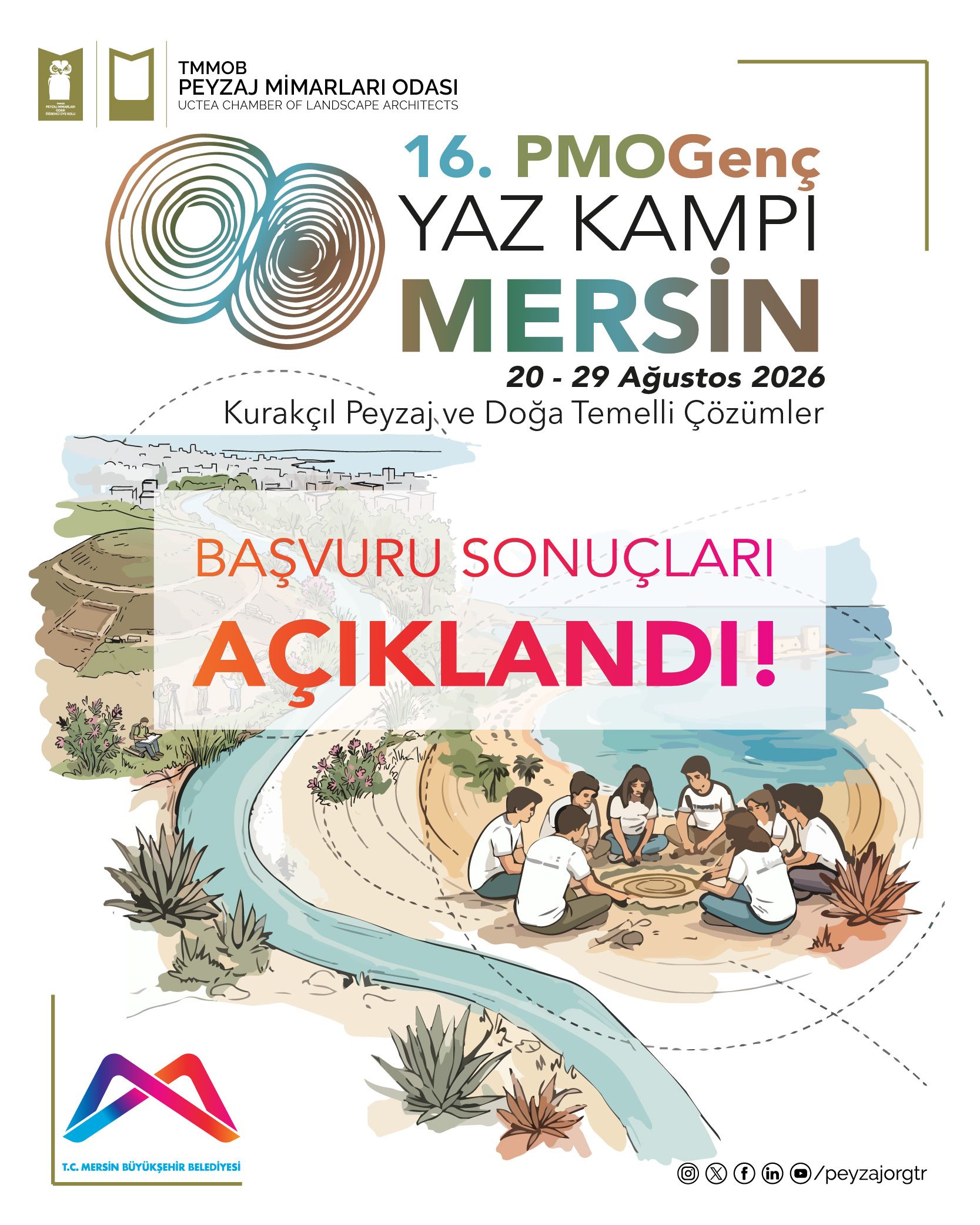 16. PMOGENÇ YAZ KAMPI BAŞVURU SONUÇLARI AÇIKLANDI