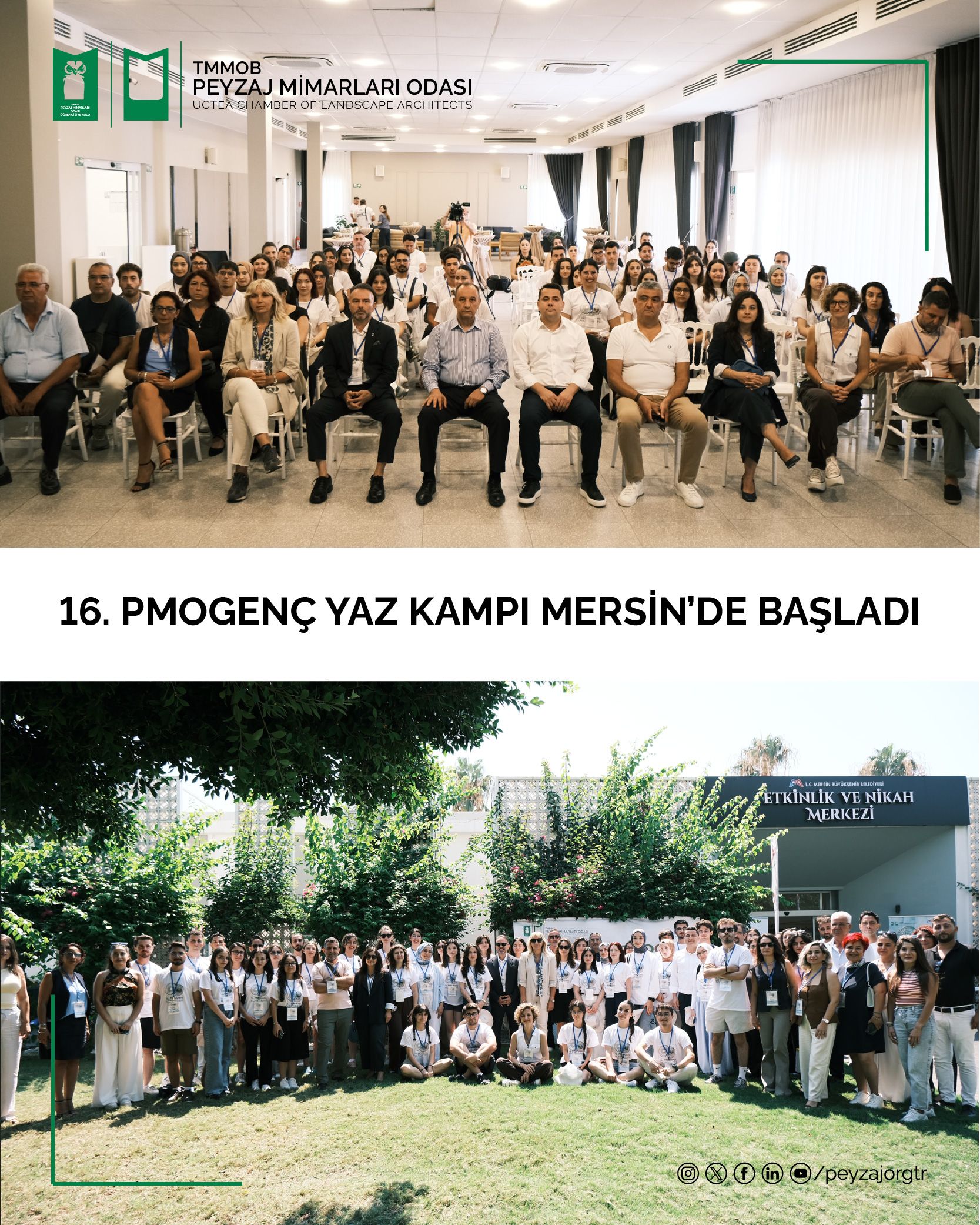 16. PMOGENÇ YAZ KAMPI MERSİN’DE BAŞLADI