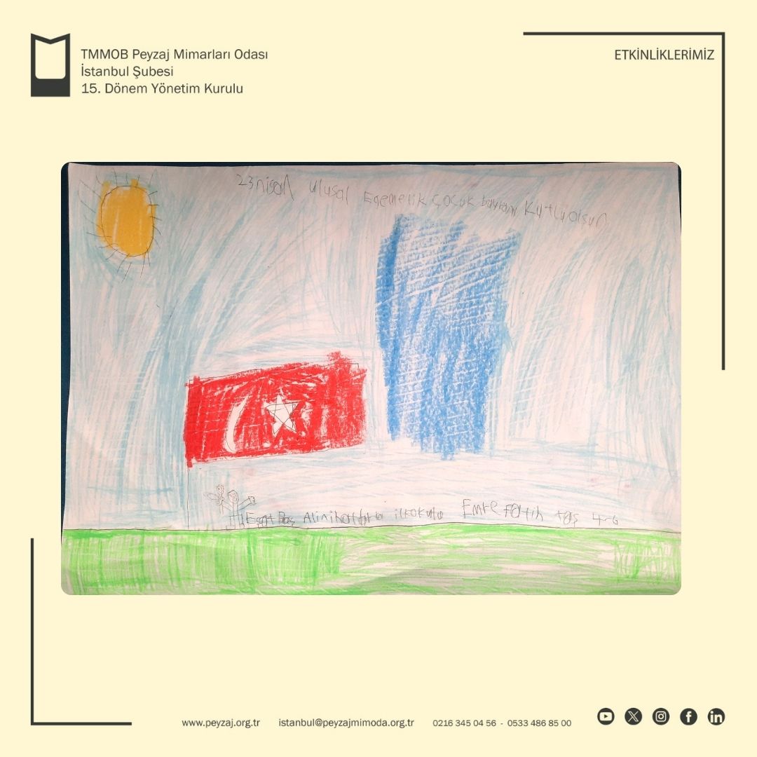 5. GELENEKSEL 23 NİSAN RESİM ŞENLİĞİMİZİ GERÇEKLEŞTİRDİK.