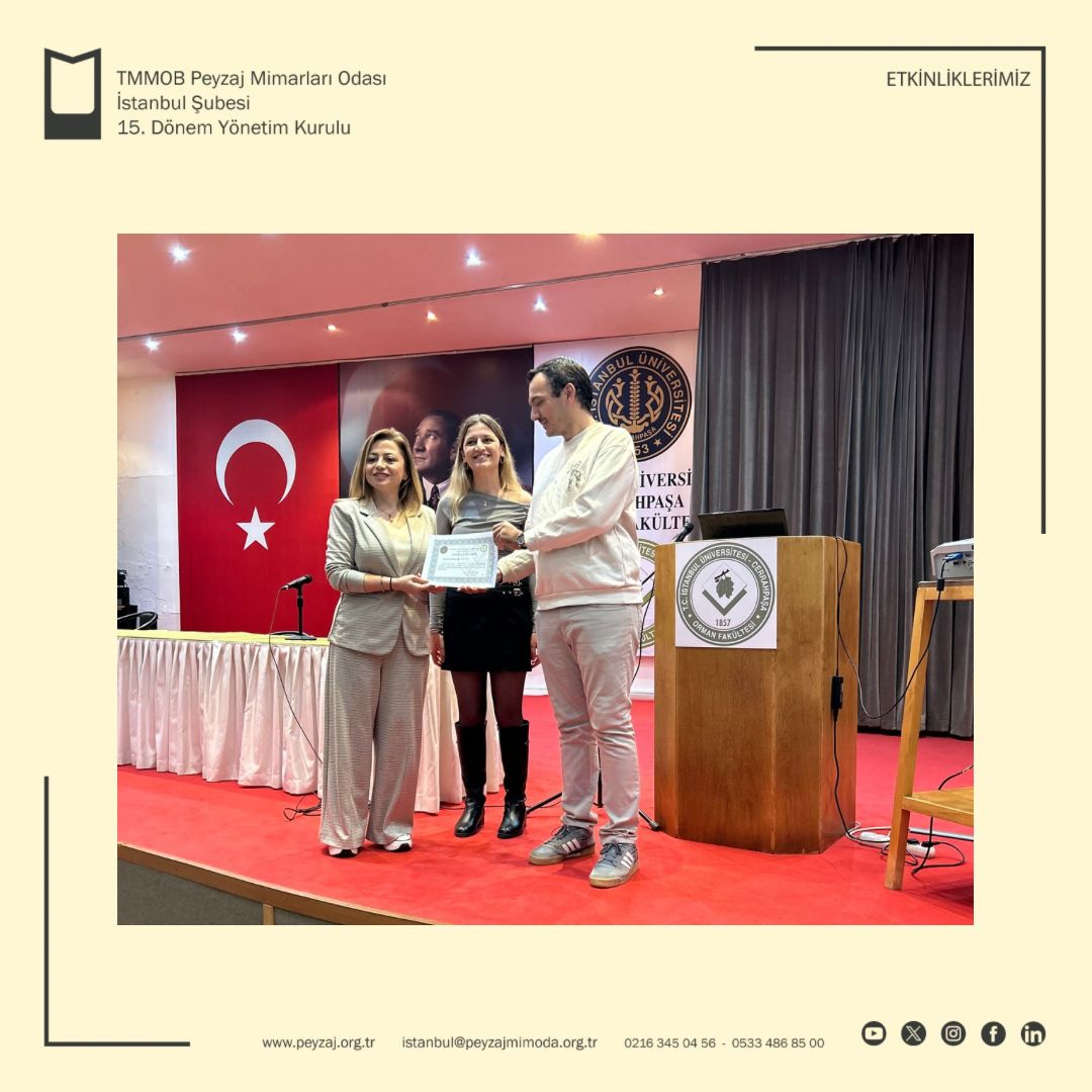 İSTANBUL ÜNİVERSİTESİ- CERRAHPAŞA ORMAN FAKÜLTESİ KARİYER ŞENLİKLERİNE KATILIM SAĞLADIK