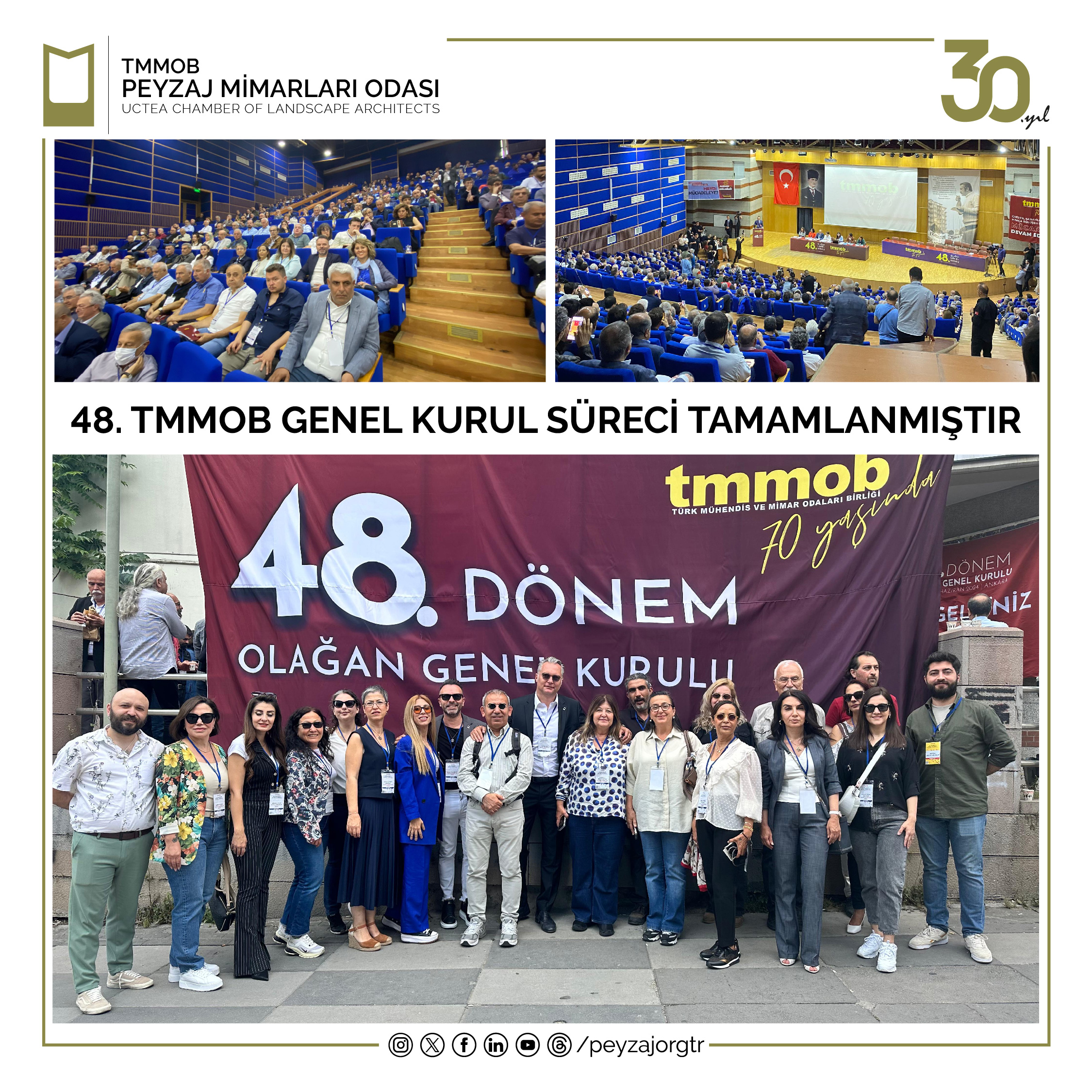 TMMOB | 48. TMMOB GENEL KURUL SÜRECİ TAMAMLANMIŞTIR