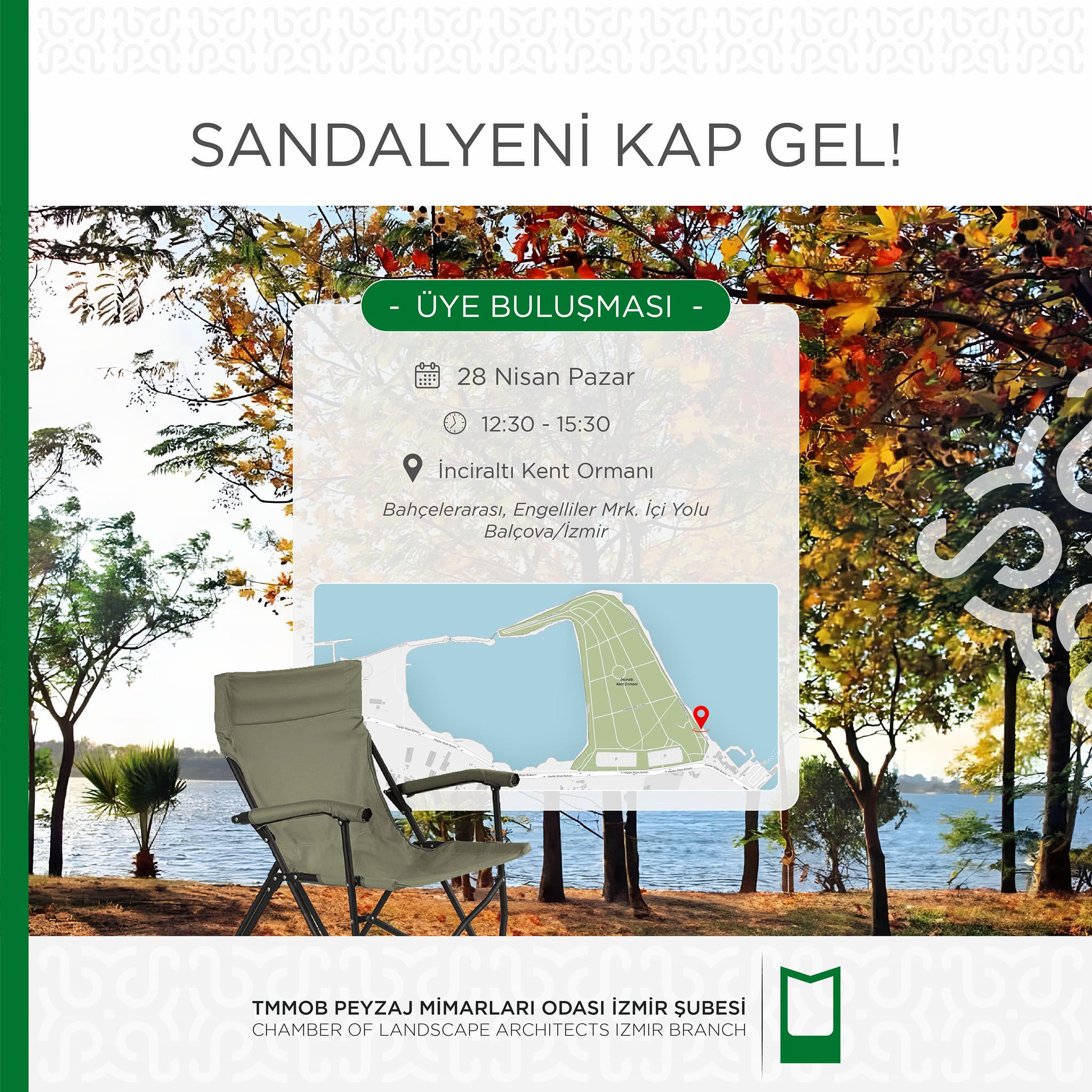 SANDALYENİ KAP GEL!