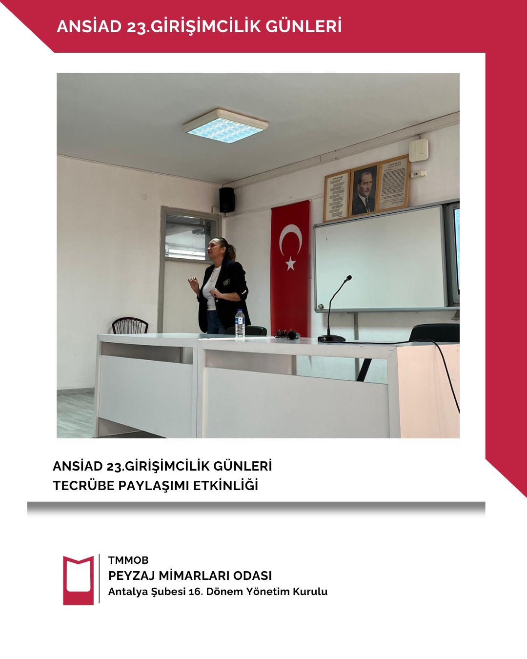 ANSİAD 23.GİRİŞİMCİLİK GÜNLERİ TECRÜBE PAYLAŞIMI ETKİNLİĞİ AYTEN ÇAĞIRAN ÇOK PROGRAMLI ANADOLU LİSESİ