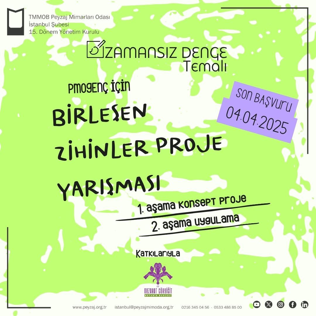 BİRLEŞEN ZİHİNLER ÖĞRENCİ PROJE YARIŞMASI GÜNCELLENMİŞ TAKVİM HK.