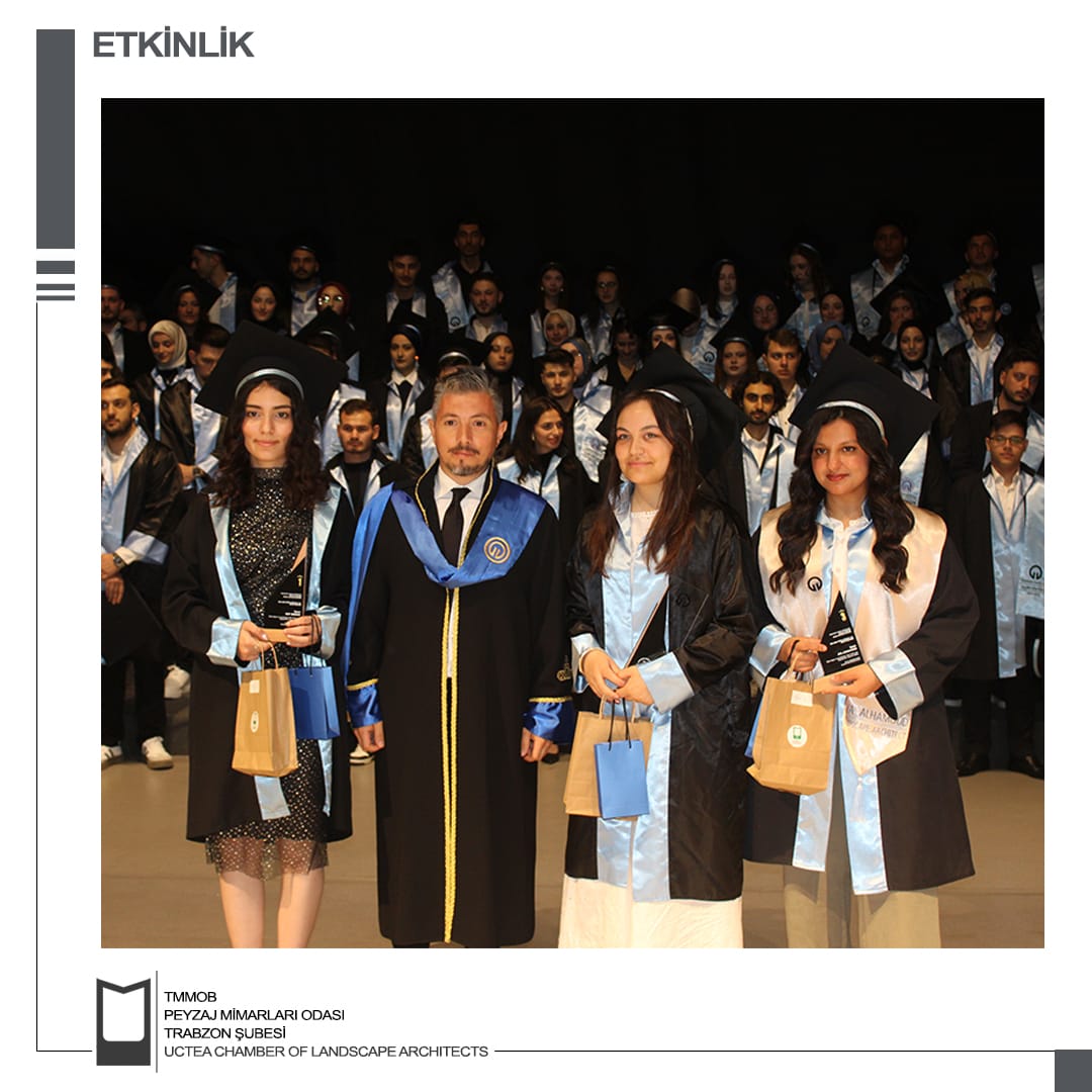 KTÜ MEZUNİYET TÖRENİNE KATILIM SAĞLANDI.