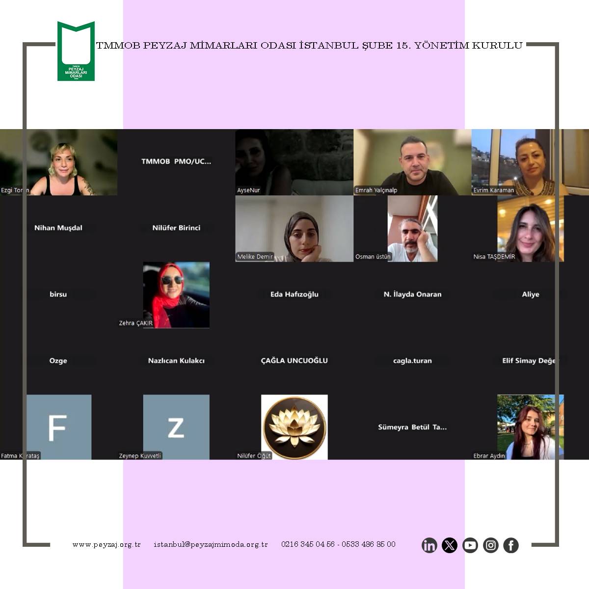 KÜÇÜLEN DÜNYA VE YENİ NESİL PEYZAJ MİMARLIĞI OLANAKLARI SÖYLEŞİMİZİ GERÇEKLEŞTİRDİK.