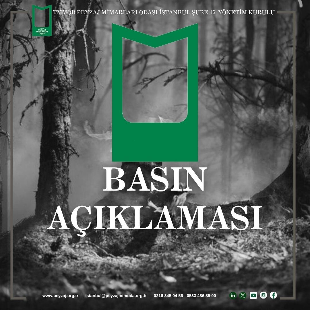 ORMAN YANGINLARI İLE İLGİLİ BASIN AÇIKLAMASI