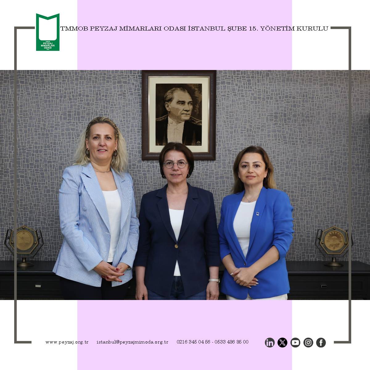 MALTEPE BELEDİYE BAŞKANI SN. ESİN KÖYMEN MAKAMINDA ZİYARET EDİLDİ. 