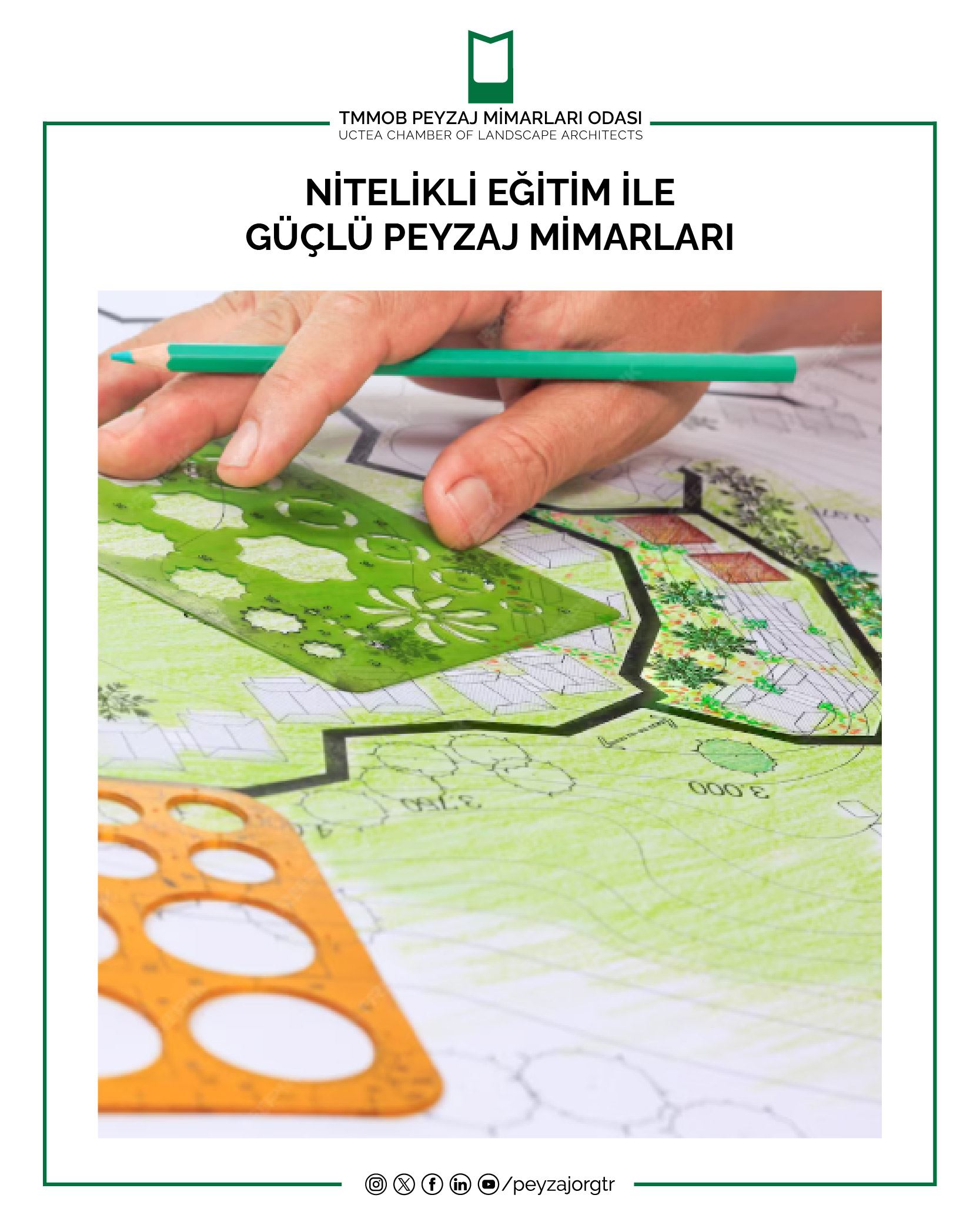 BASIN AÇIKLAMASI | NİTELİKLİ EĞİTİM İLE GÜÇLÜ PEYZAJ MİMARLARI