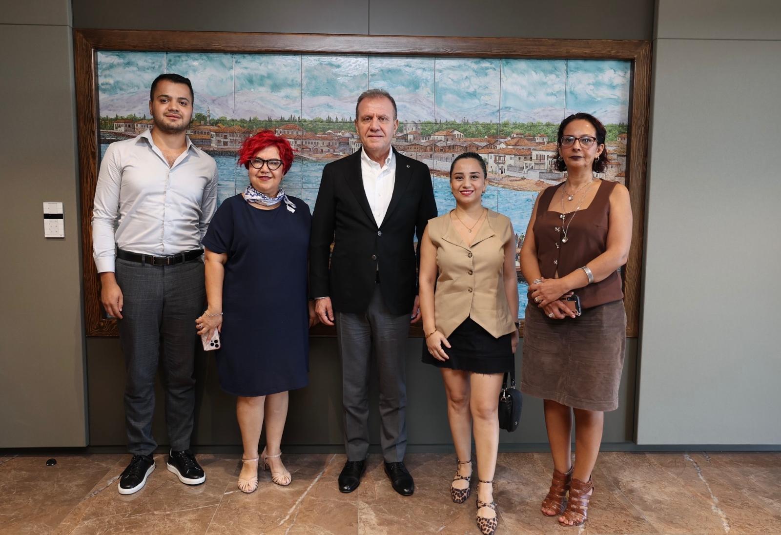 MERSİN BÜYÜKŞEHİR BELEDİYE BAŞKANI SN. VAHAP SEÇER ZİYARET EDİLDİ.