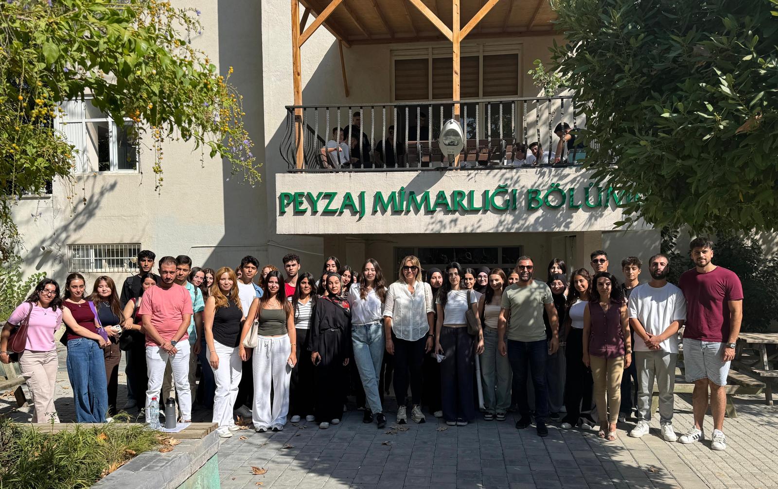 PEYZAJ MİMARLARI ODASI GELECEĞİN PEYZAJ MİMARLARIYLA BULUŞUYOR/ ÇUKUROVA ÜNİVERSİTESİ