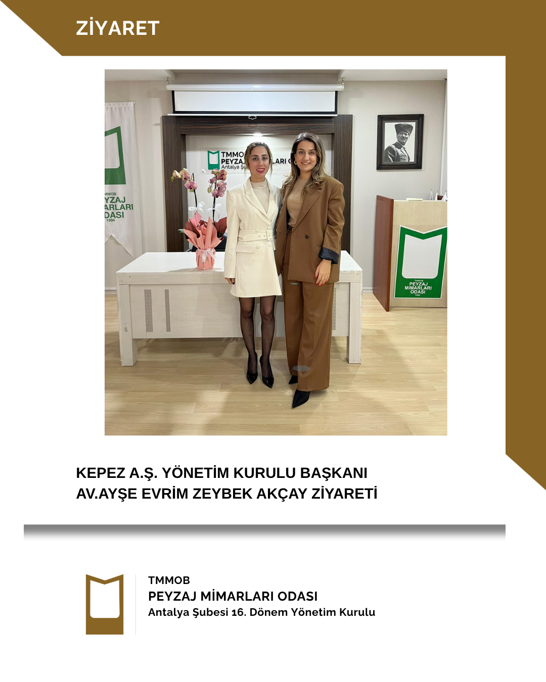 ANTALYA ŞUBEMİZE NEZAKET ZİYARETLERİ