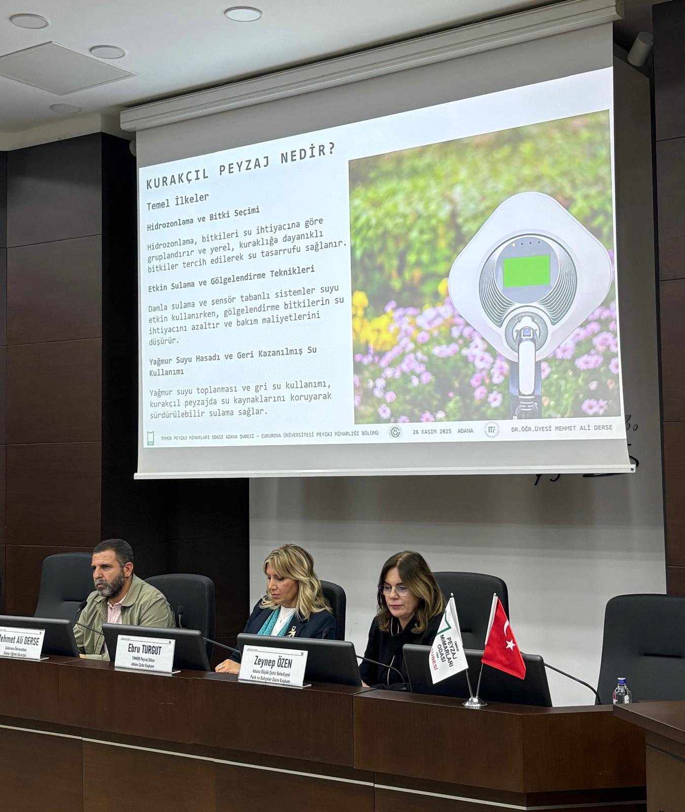 PANEL /KURAKÇIL PEYZAJ YAKLAŞIMLARI