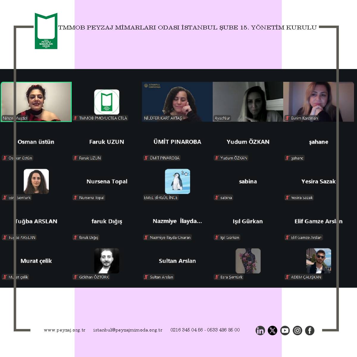 YEŞİL KENT DİRENCİ: AKILLI VE DİRENÇLİ ŞEHİRLER İÇİN İKLİM DEĞİŞİKLİĞİNE UYUMDA YEŞİL ÇÖZÜMLER SÖYLEŞİMİZ GERÇEKLEŞTİRİLDİ